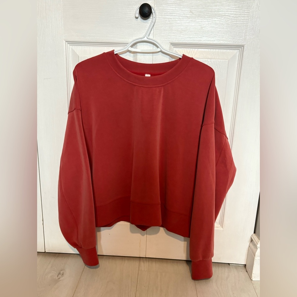 Lululemon Softstream Perfectly Oversized Cropped Crew